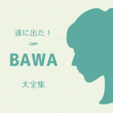 遂に出たぜ！「Bawa」大全集（100人に1人興味がある話？でも重要！）
