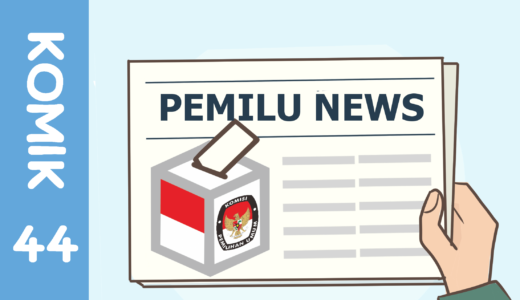 【Komiknya Ke-44】Pemilu presiden di Indonesia（インドネシアの大統領選挙）