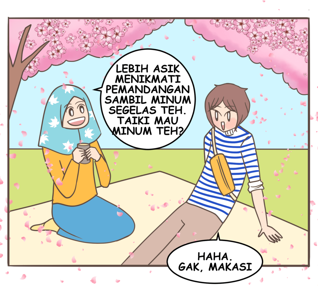Komiknya Ke 94 Taman Sakura Di Surabaya スラバヤの桜公園 ジャパネシア