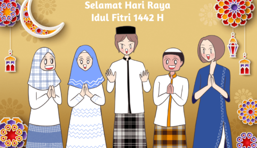 【Komiknya Ke-151】Selamat Hari Raya Idul Fitri 1442 Hijiriah（イドゥル・フィトリおめでとう！）