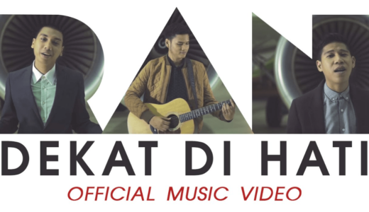 【歌で学ぶインドネシア語】Lagu ke-43  RAN – Dekat di Hati（心は近くに）
