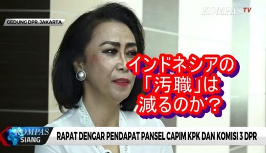 ニュースを読む！Vol.81 DPR Gelar Rapat dengan Pansel Capim KPK（国会が汚職撲滅委員会のリーダー候補選考の会議を行う）