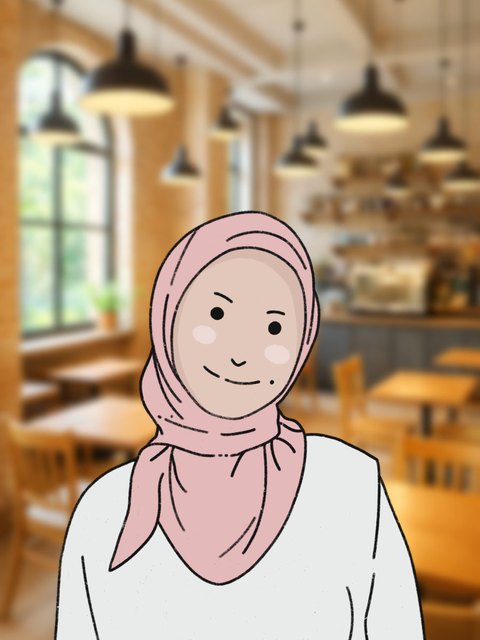 カフェのニナ先生