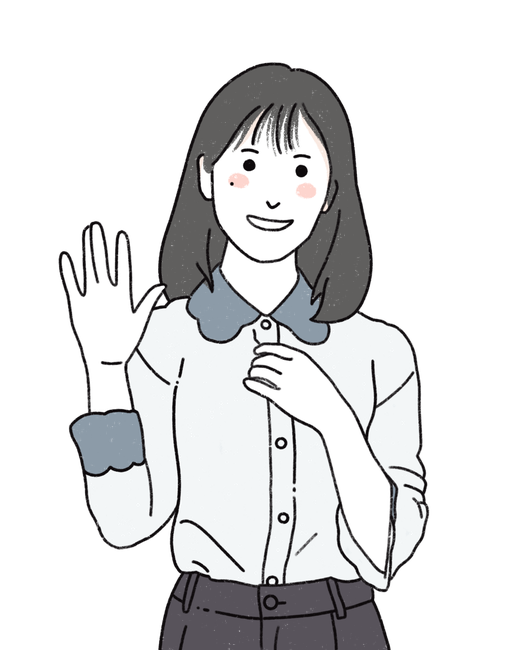 手を振るさやか