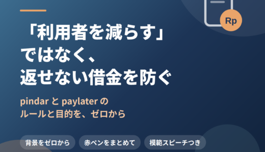 「利用者を減らす」ではなく「返せない借金を防ぐ」——インドネシア語2分スピーチを添削｜オンライン融資と後払い、ルールと目的をゼロから